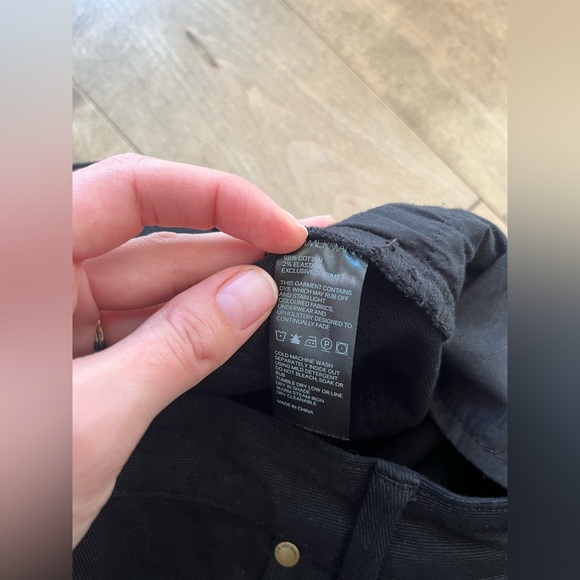 Zimmermann Black High Rise Straight Leg Jeans - Picture 3 of 12